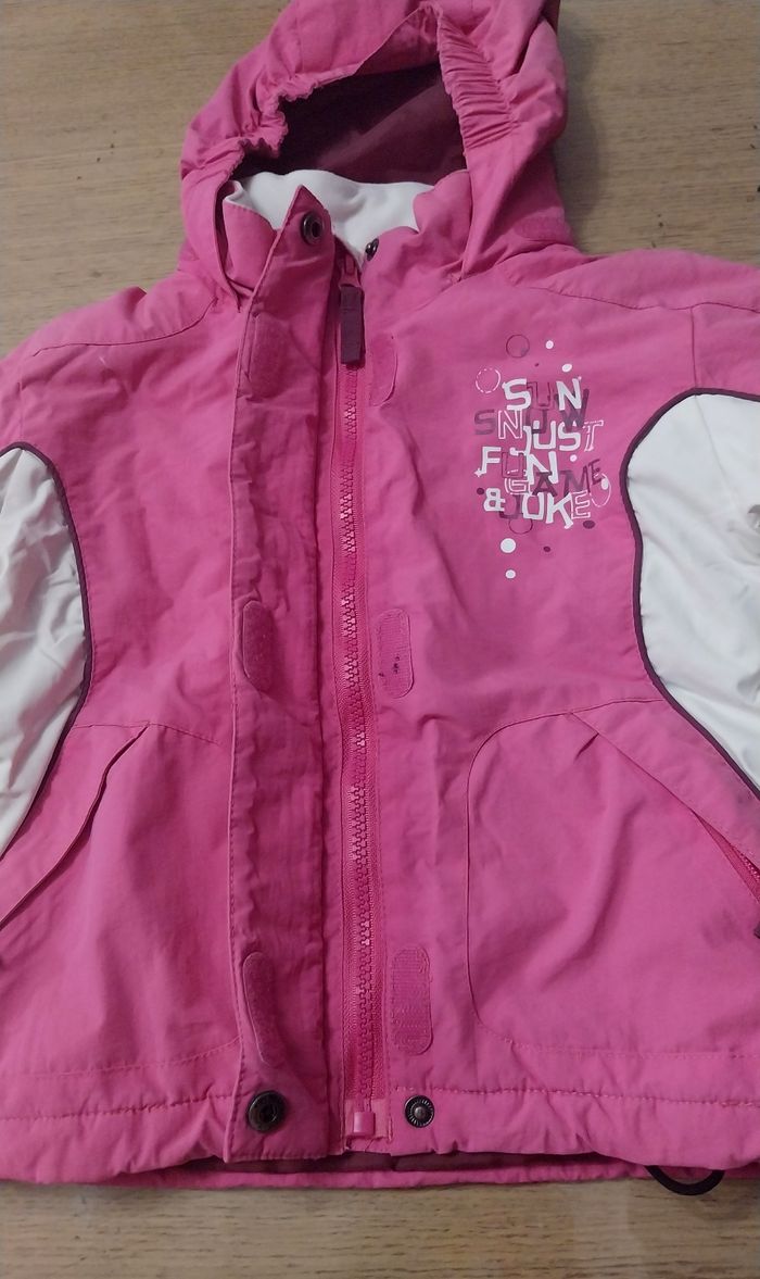 Veste de ski fille 2ans en bon état - photo numéro 3