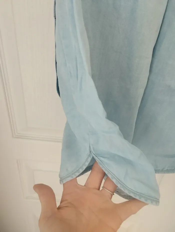Robe d'été bleu clair Promod 36 - photo numéro 3