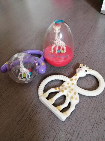 Lot 3 jouets d eveil