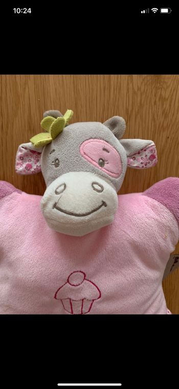 Peluche hochet Manon & Alizée - Nattou