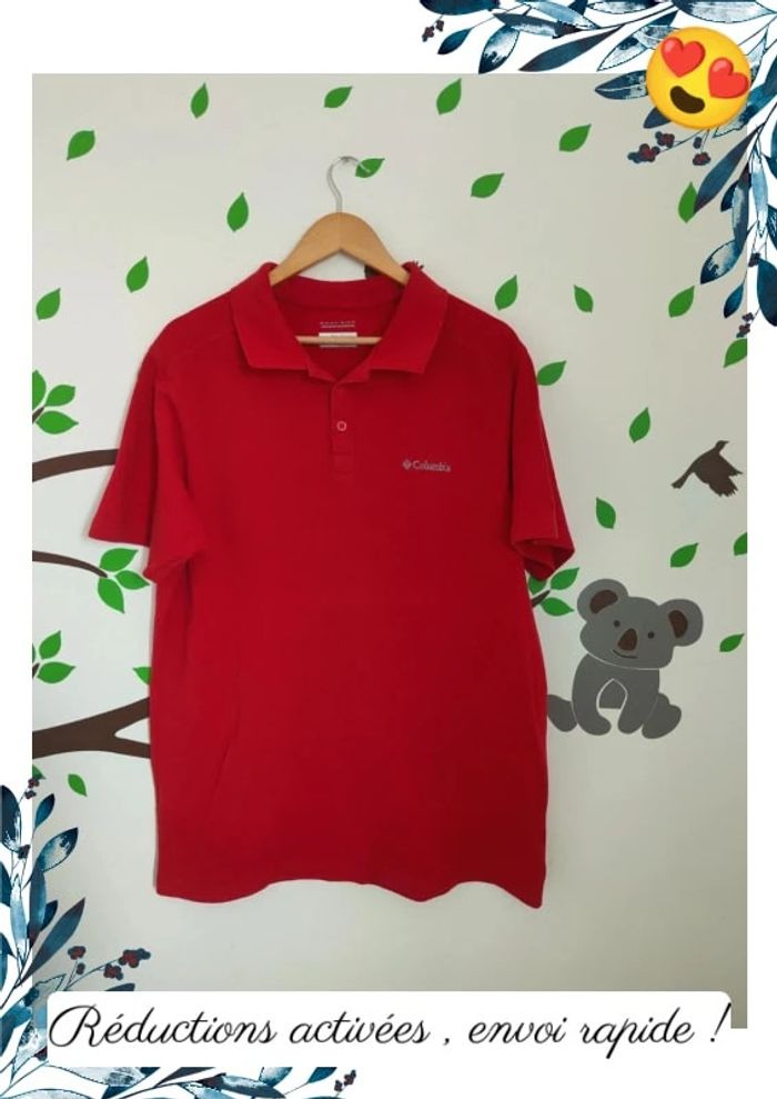Polo Columbia homme XL