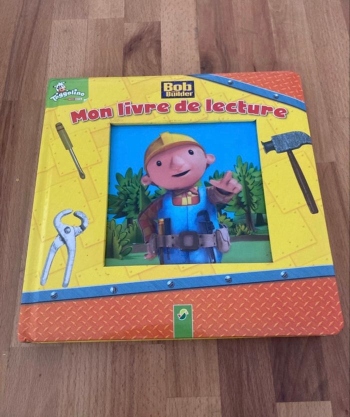 Livre cartonné enfant bob le bricoleur