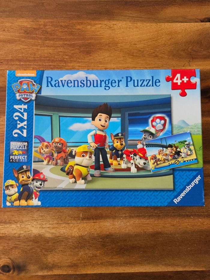 Puzzles 24 pièces 4 ans PatPatrouille