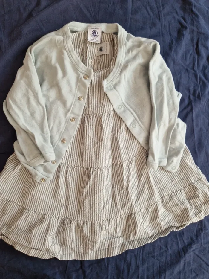 Ensemble Petit Bateau - 18 mois / 81 cm