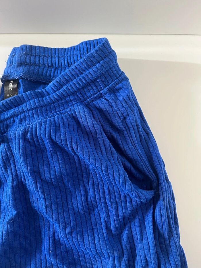 Bas de pyjama bleu roi - photo numéro 2