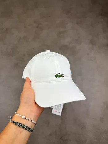 Casquette Lacoste Polaroïd Blanche Neuve