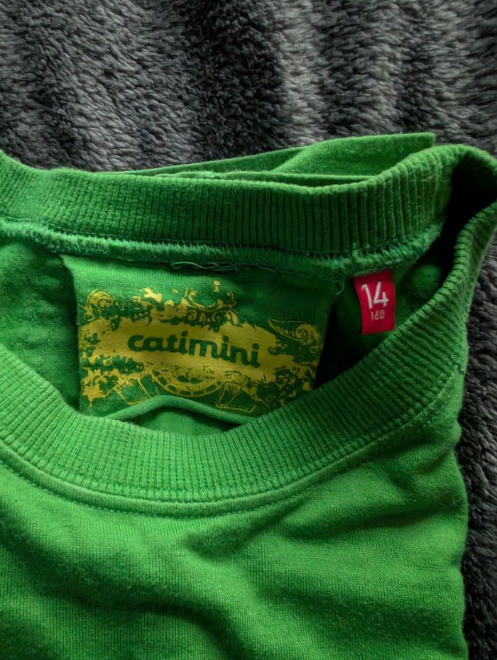 Pull catimini vert taille 14 ans - photo numéro 3