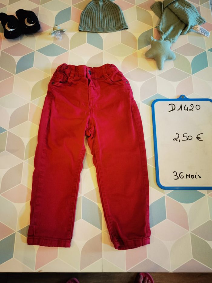 D1420 - jeans garçon 36 mois - photo numéro 3