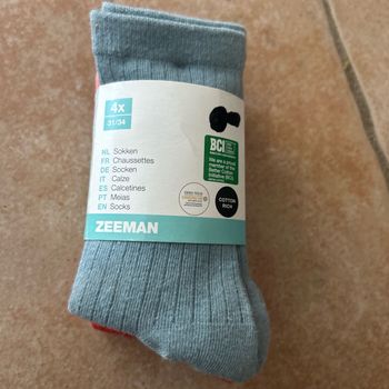Lot de 4 paires de chaussettes Zeeman en 31/34