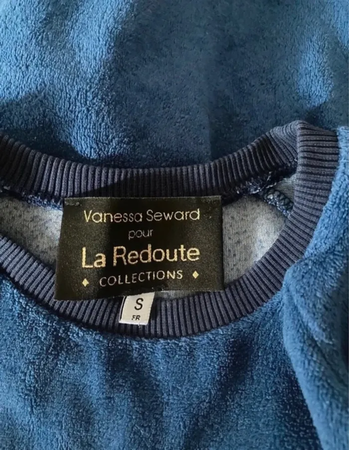 Sweat en velours Vanessa Seward pour la redoute - photo numéro 4