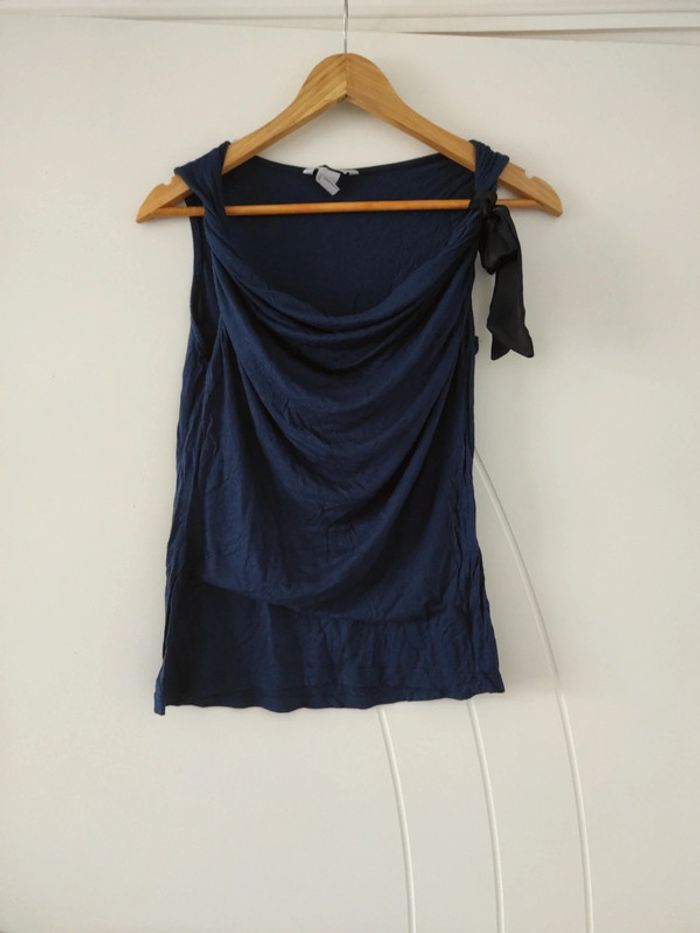 Débardeur bleu H&M - photo numéro 3