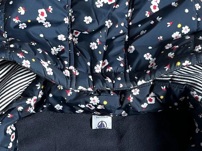 Doudoune déperlante avec capuche amovible et doublure en micropolaire Petit bateau T-8 ans - photo numéro 7