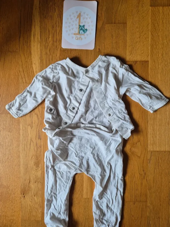 Pyjama coton 12 mois - photo numéro 2