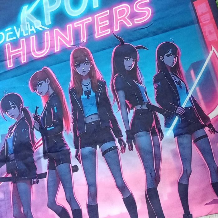 Housse de coussin K-pop démon hunters - photo numéro 2