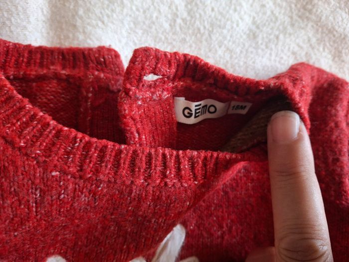 Pull noël rêne bébé 18 mois - photo numéro 2