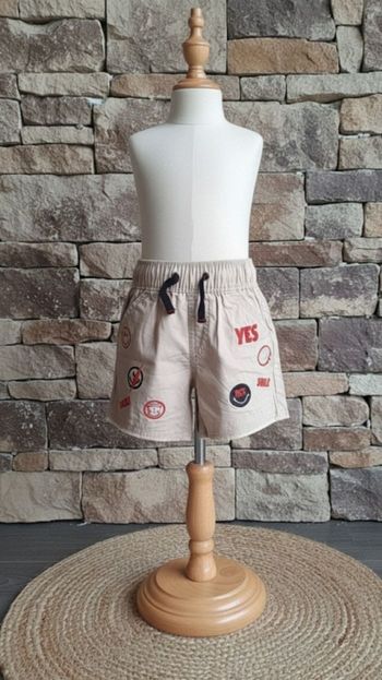 Short garçon taille 3 ans 