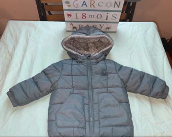 Manteau veste doudoune 12-18 mois