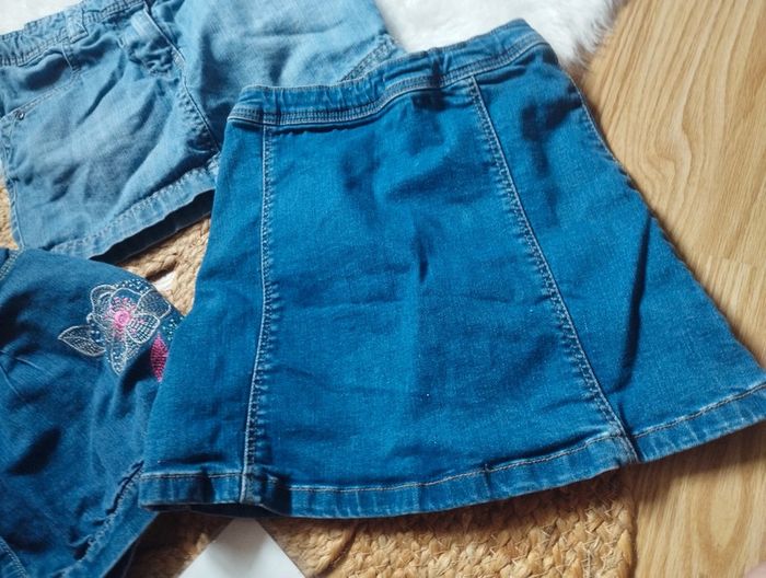 Lot jupes en jean 8ans - photo numéro 6