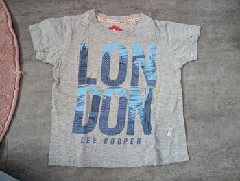 T-shirt garçon 4 ans London Lee Cooper