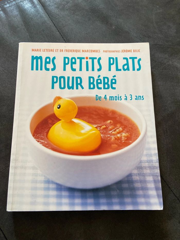 Mes petits plats pour bébé