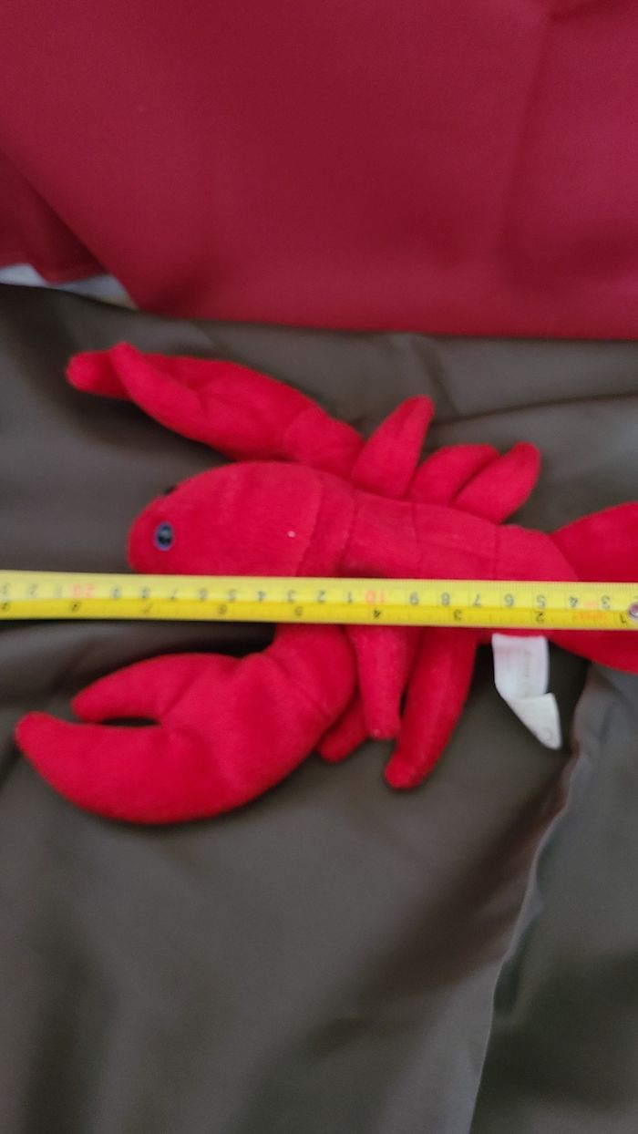 peluche crabe crevette rouge anna club plush - photo numéro 4