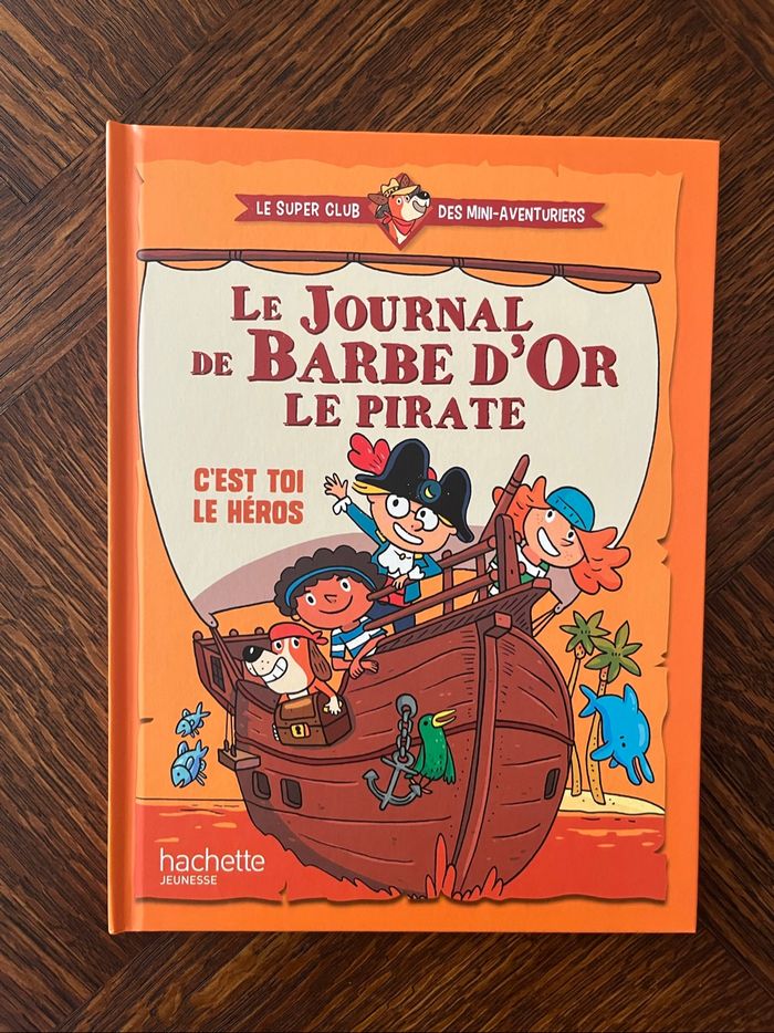 Livre McDo le journal de Barbe d’or le pirate