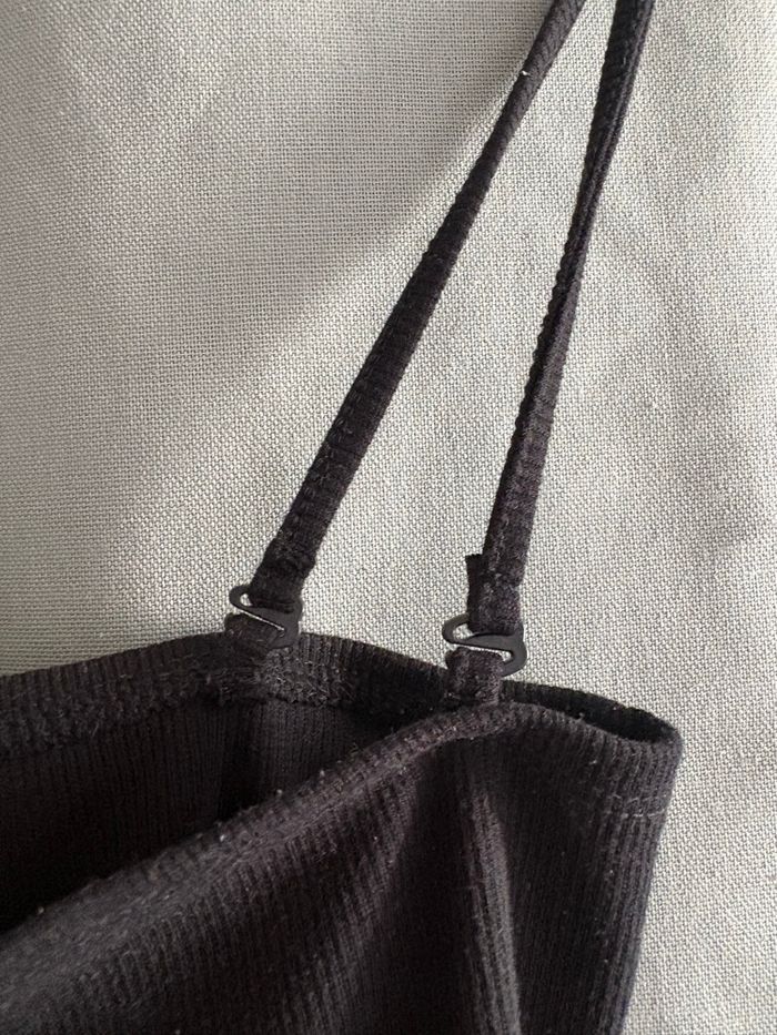 Haut noir à fines bretelles Pimkie taille S - photo numéro 4