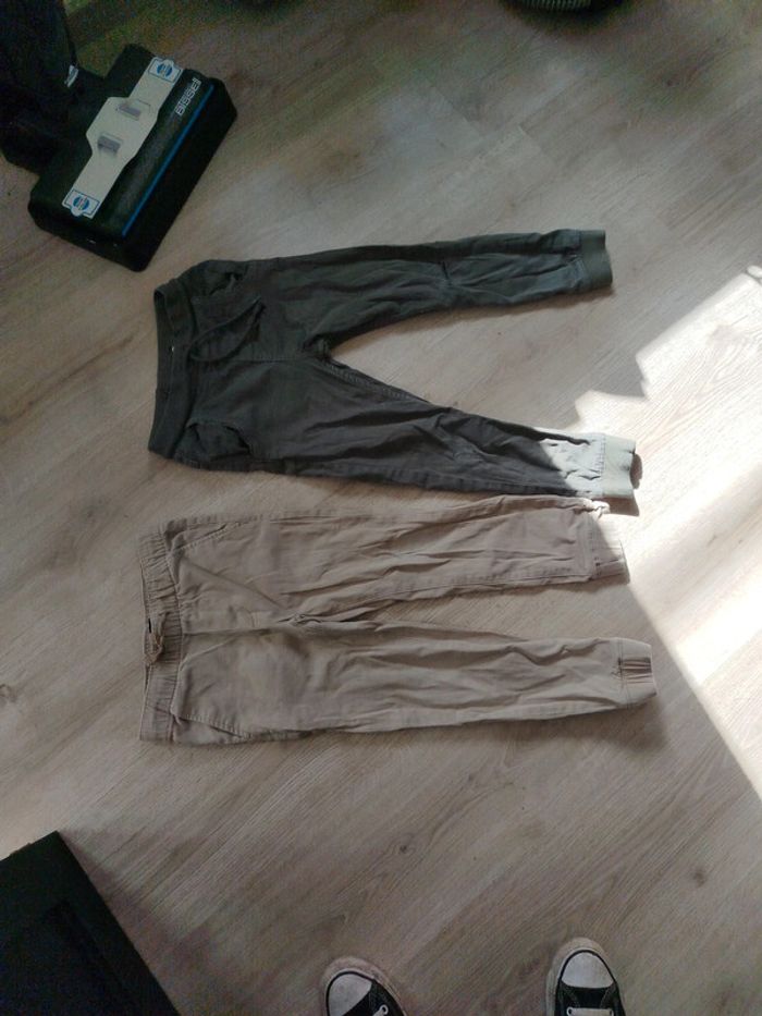 Lot 2 pantalon cargo 5-6 ans - photo numéro 3