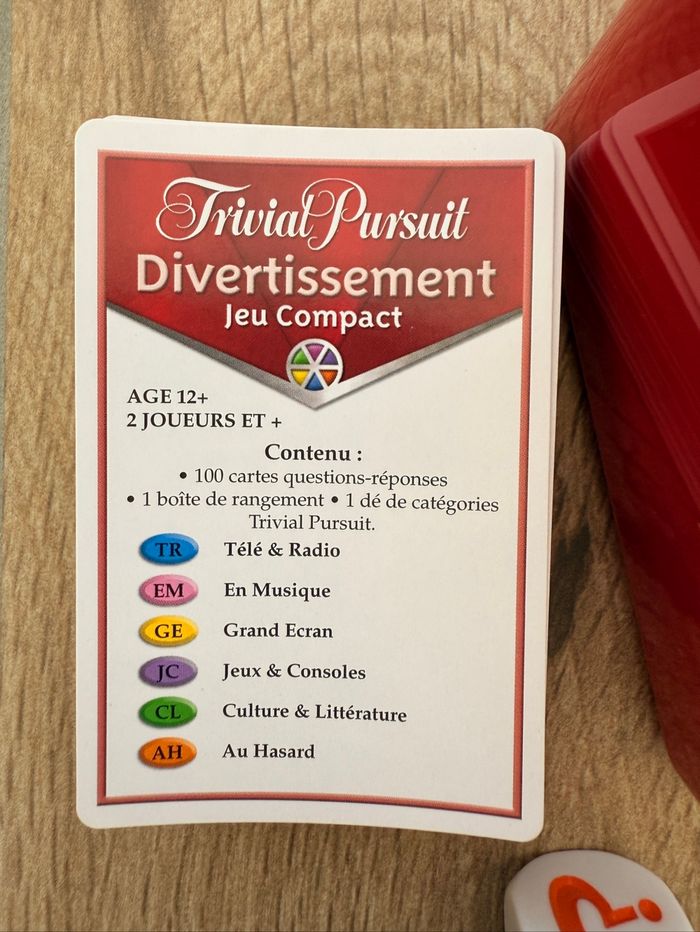 Trivial poursuit Divertissement Compact / De voyage - photo numéro 5