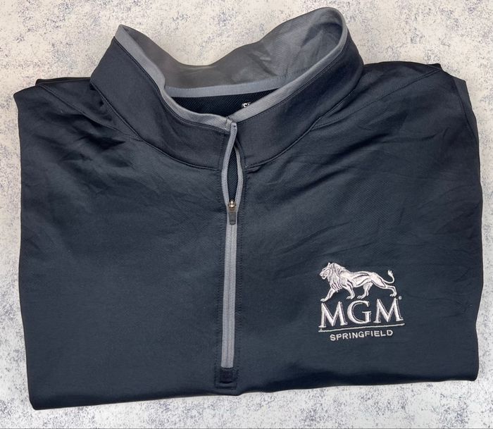 Veste Nike Golf 1/4 Zip Dri-Fit noire taille XL – très bon état