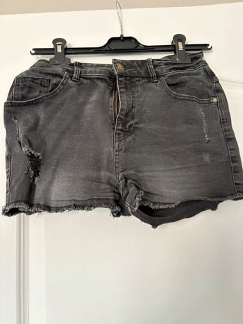 Short en jean taille réglable
