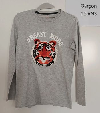 T-shirt ml 13 ans tex