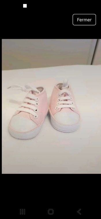 Baskets bb files naissance neuves  P15