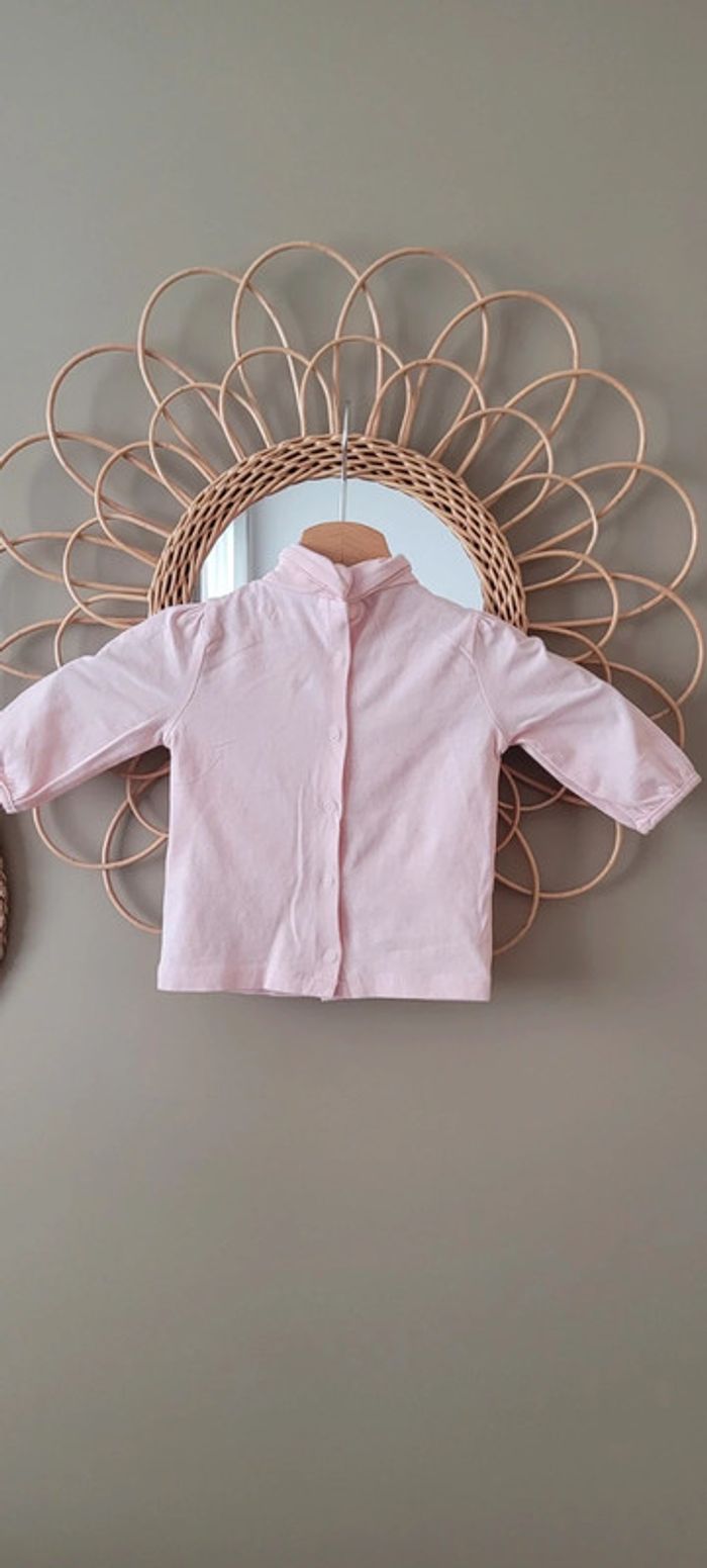 Sous-pull fille Gemo 6 mois - photo numéro 2