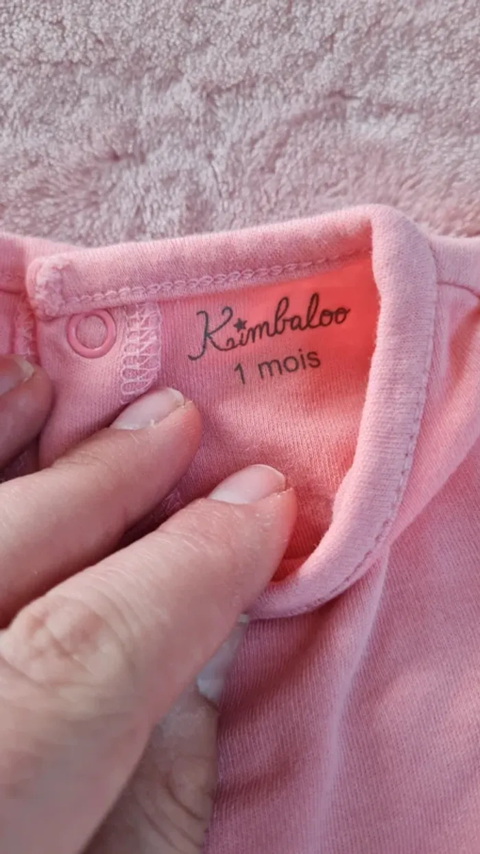 Pyjama léger - Kimbaloo - 1 mois - photo numéro 2