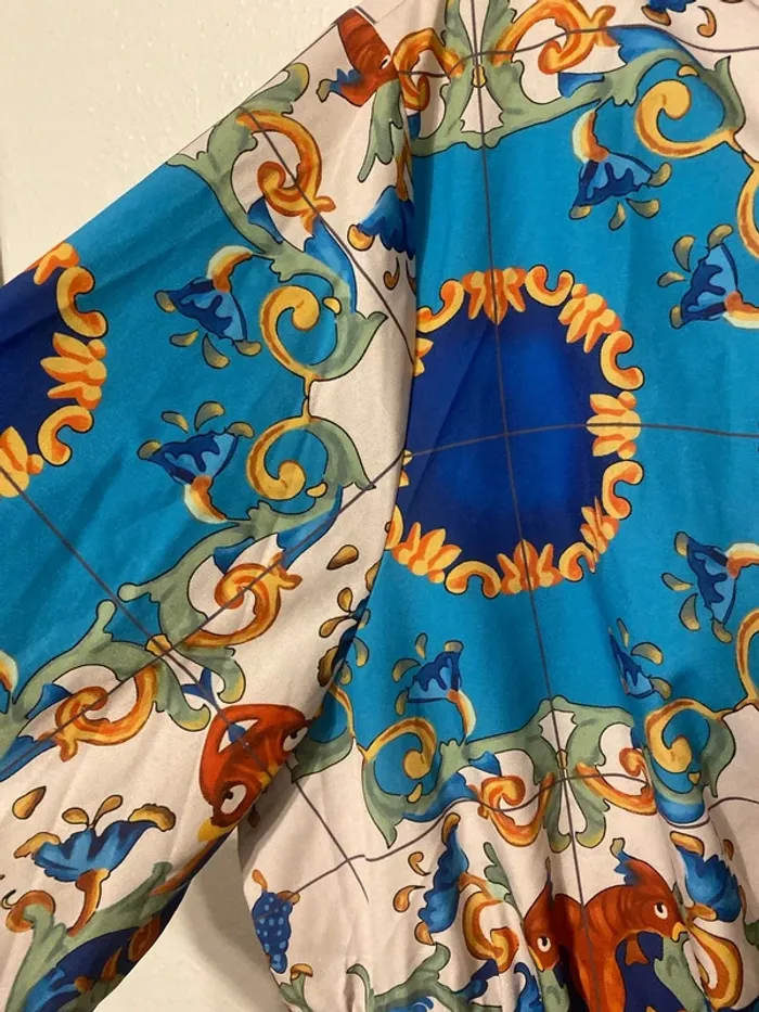 robe bohème manche 3/4 4xl 52 SHEIN Curve - photo numéro 4