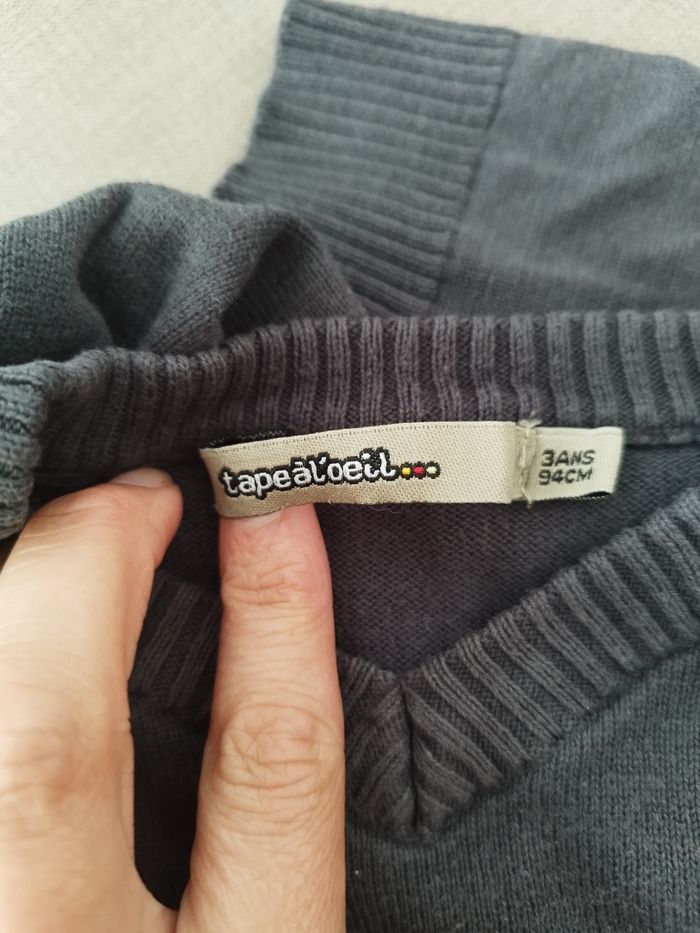 Pull en col v - photo numéro 3