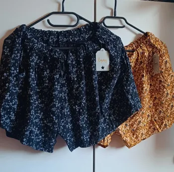 Shorts fluides viscose