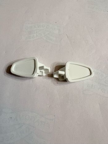 Playmobil 2 retoiviseurs blancs voiture camion