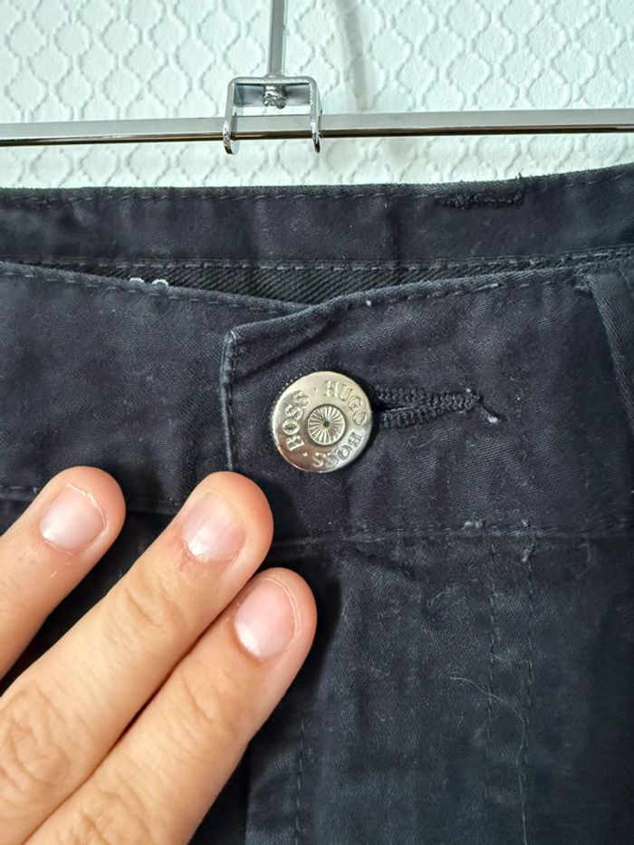 Pantalon noir vintage Hugo boss taille 40 - photo numéro 5