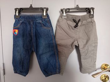 Lot pantalon 6 mois