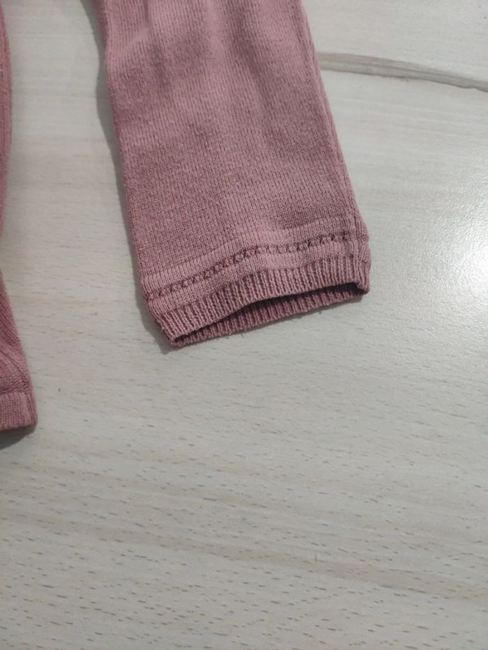 Gilet fille rose 3/4 ans 104 cms Zara girl's basics - photo numéro 3