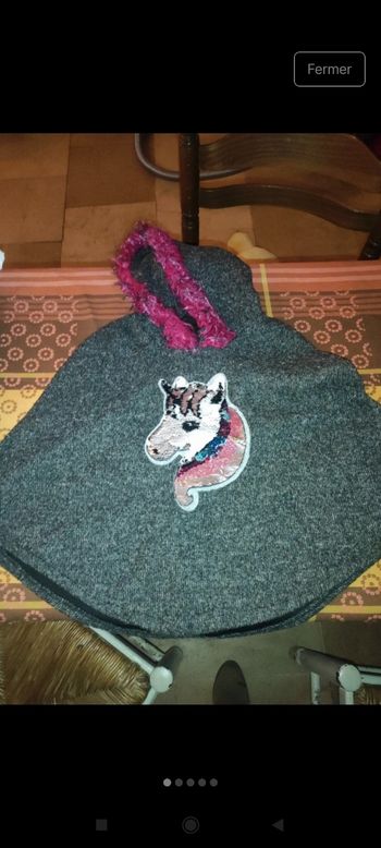 Très beau poncho e36