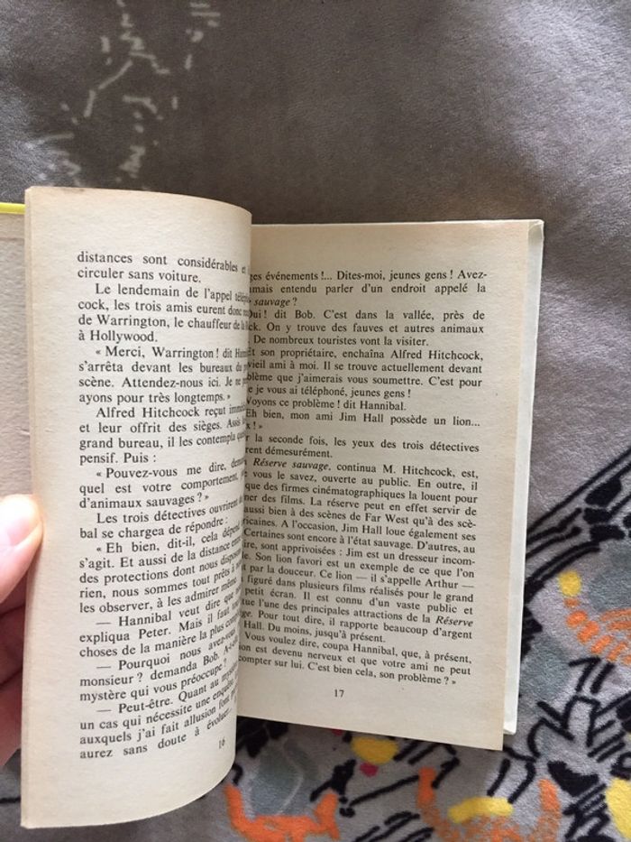 Le lion qui claquait des dents Alfred Hitchcock bibliothèque verte Hachette - photo numéro 11