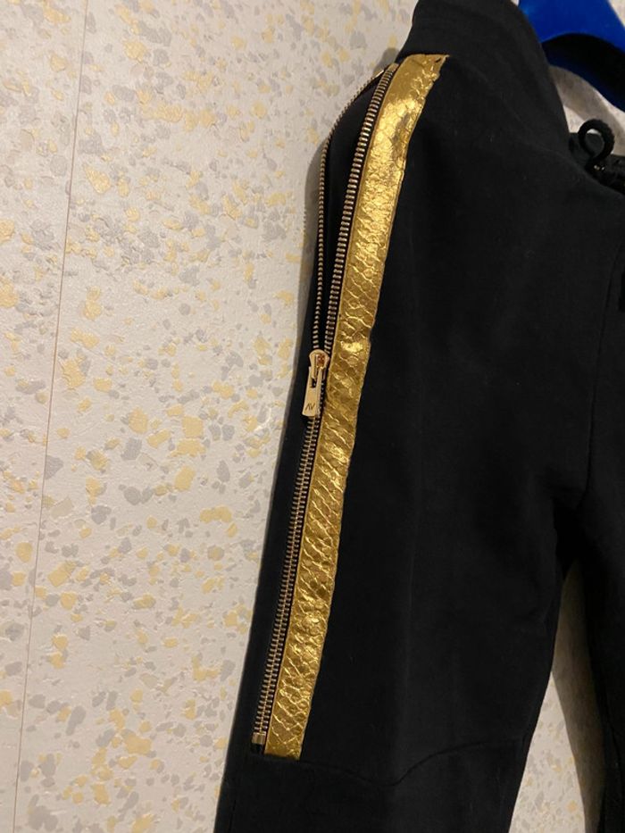 Pantalon Alexandre vauthier cuir doré jogging 880 eur - photo numéro 3