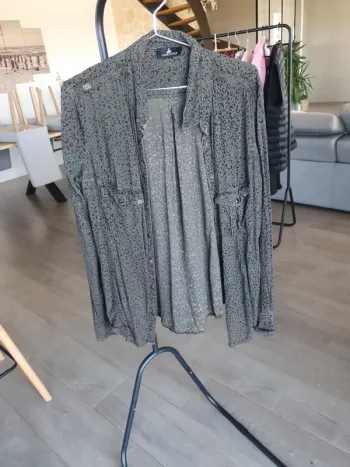 Chemise léopard militaire