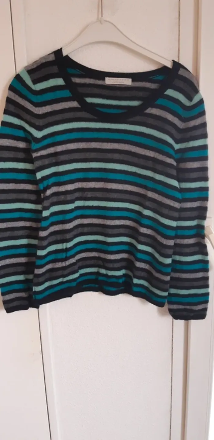 Pull rayé femme Armand Thierry