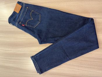 Jean Levi’s 711 Skinny W29/L34 – Bleu Foncé, Coupe Ajustée Femme