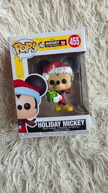 Figurine disney funko pop mickey mouse 90 ans - 455