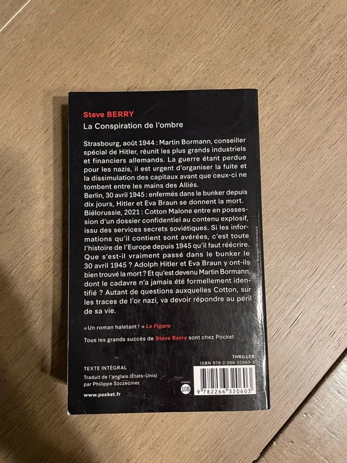 Livre Steve Berry - photo numéro 2